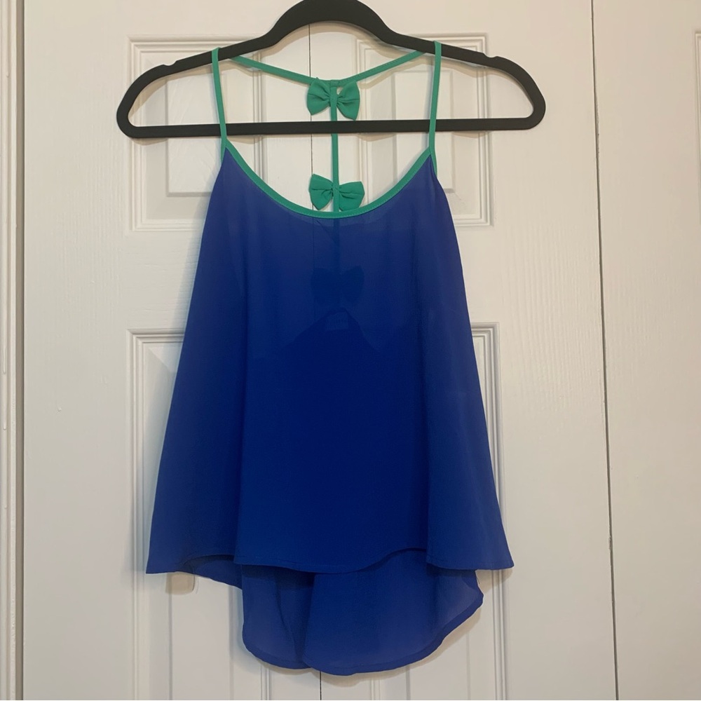 Bow Detail Tank Top